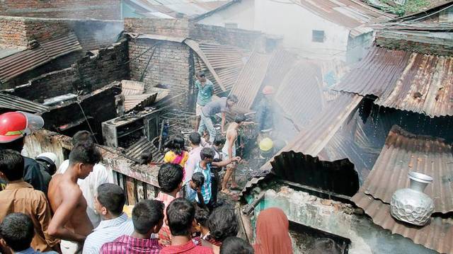 Bihari camp attack