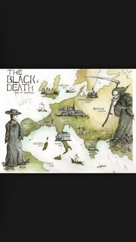 Black Death 1348-1351