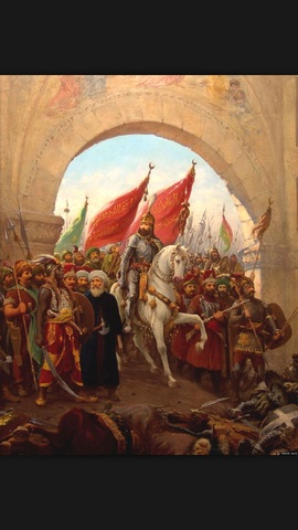 Fall of Constantinople; end of Hundred Years' War