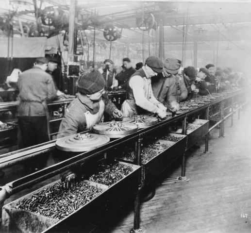 First Moving Assemnly line