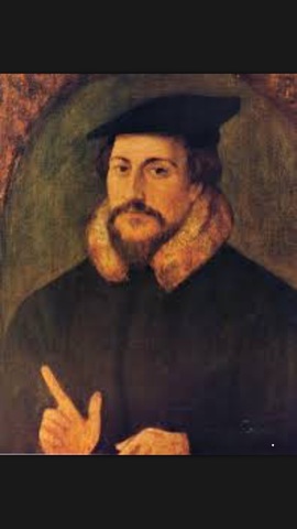 Calvin establishes reformed faith in Geneva