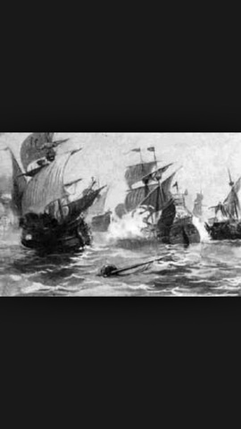 Defeat of Spanish Armada