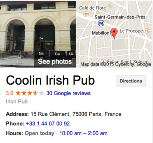 Our next challenge is the bar