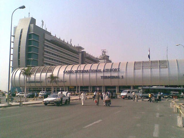 Arrive at Cairo International Airport