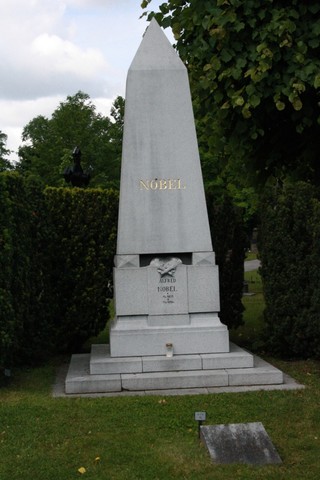 Alfred Nobel dies