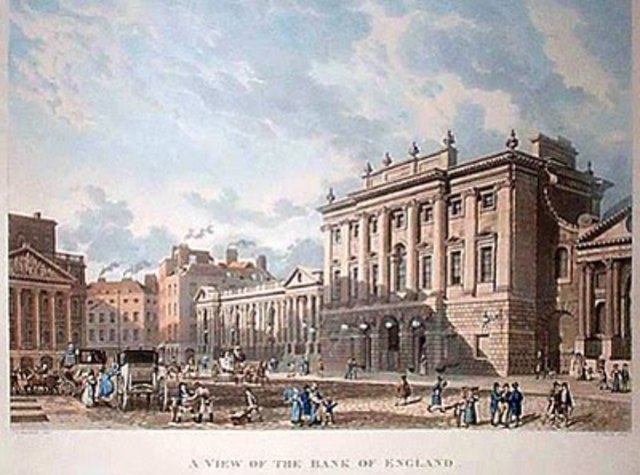 Bank of England founded