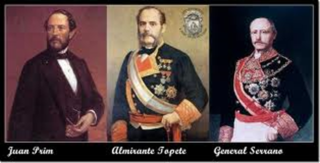 Inicio de "La Gloriosa"