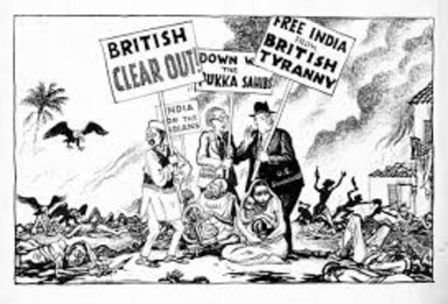 Britain directly rules India