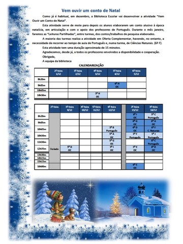 Vem Ouvir um Conto de Natal