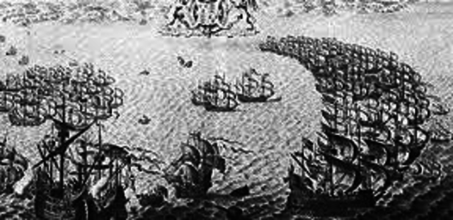 Defeat of Spanish Armada
