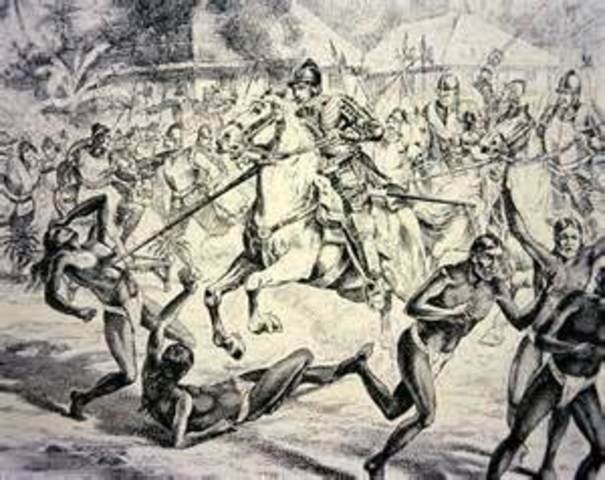 Cortez conquers Aztecs