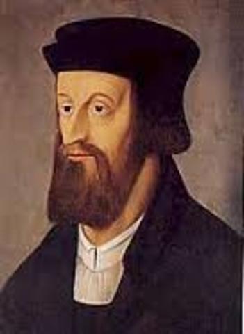 Council of Constance Burns Hus and Ends Great Schism