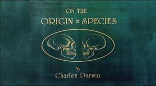 Darwin publishes Origin of Species