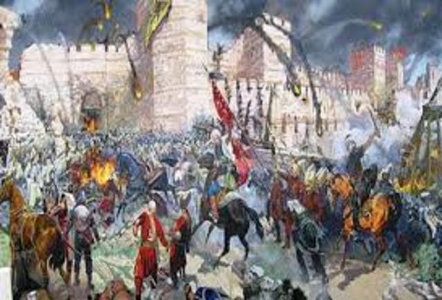 Fall of Constantinople and End of the Hundred Year's War