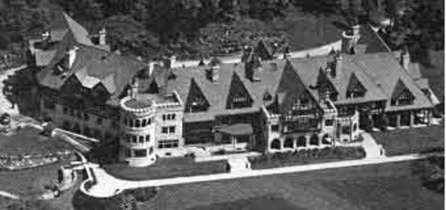 Carnegie buys Shadowbrook, an estate in Massachusetts.