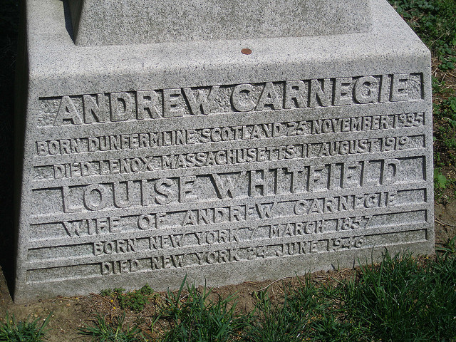 Carnegie dies at Shadowbrook.