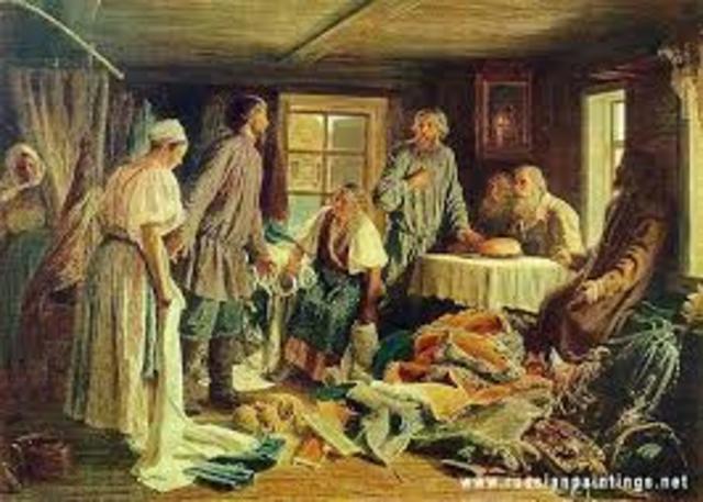 Italy Unified, Serfs freed in Russia