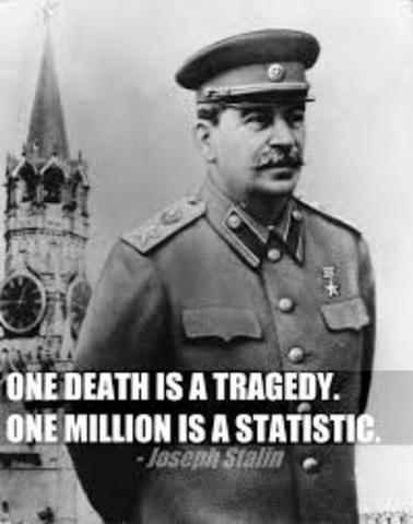 Stalin dies