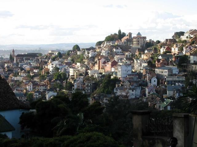 Take train to airport.  Flight for Madagascar.