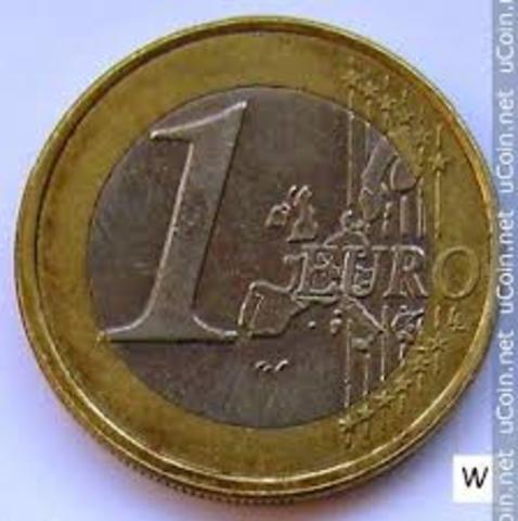 Euro currency introduced