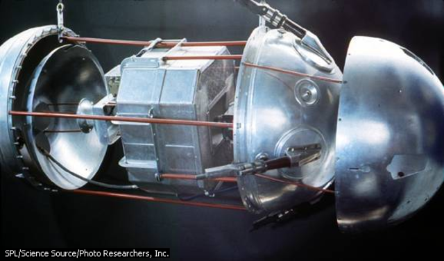 URSS - Lanzamiento del primer satélite