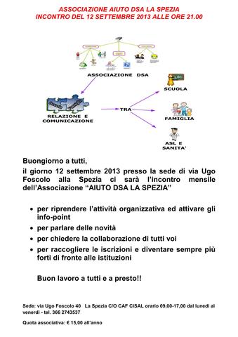 Primo incontro coi soci