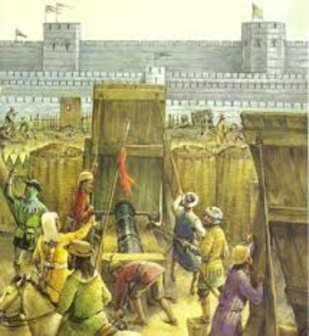 Fall of Constantinople; end of Hundred Years' War