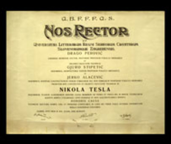 Doctorate, University of Zagreb