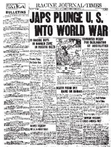 Us Enters WW II
