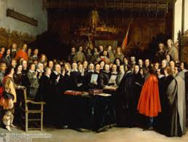 Peace of Westphalia ends Thirty Years' War
