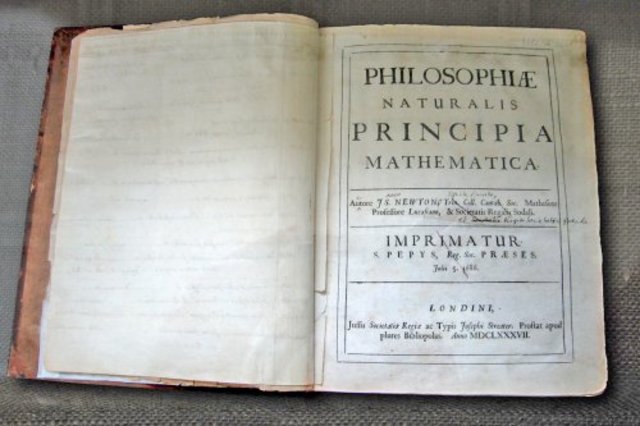 Newton publishes Principia Mathematica