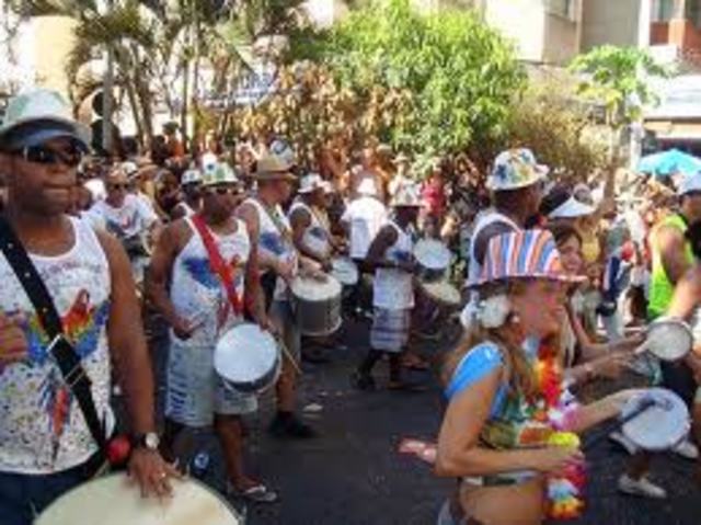 Driving from the Beach to the Restaurant