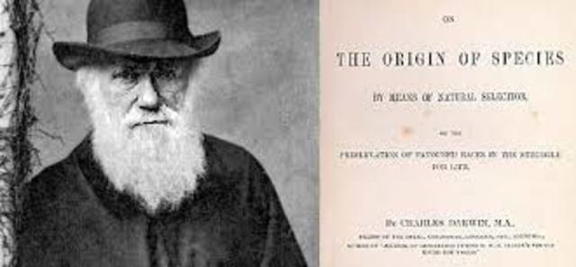 Darwin publishes Origin of the Species