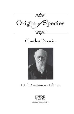 Darwin publishes "Origin of the Species"