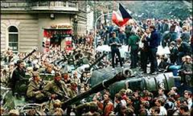 Stuednt Revolts and Czech "Prague Spring" Revolt