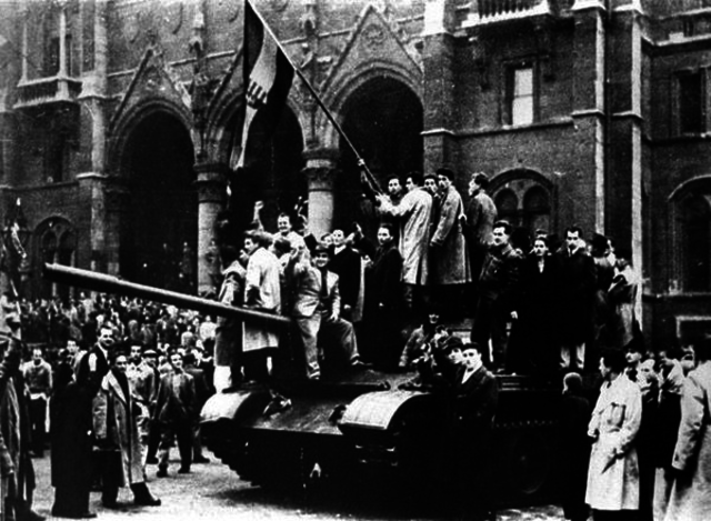 Khrushchev's de-Stalinization speech; Hungary Revolt