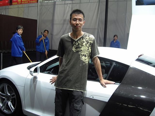 The car show in hangzhou