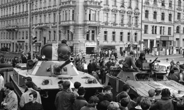 Student revolts; Czech "Prague Spring" revolt