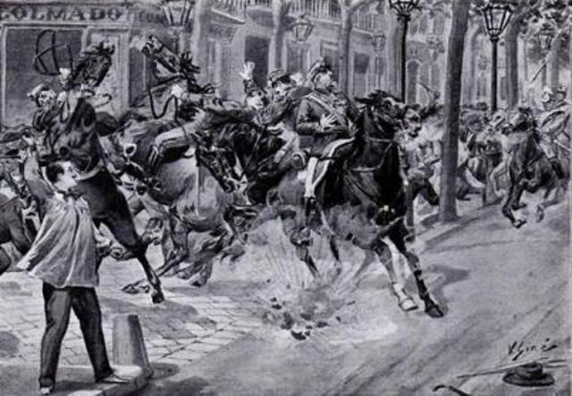 COMIENZO DE LA 3ª GUERRA CARLISTA