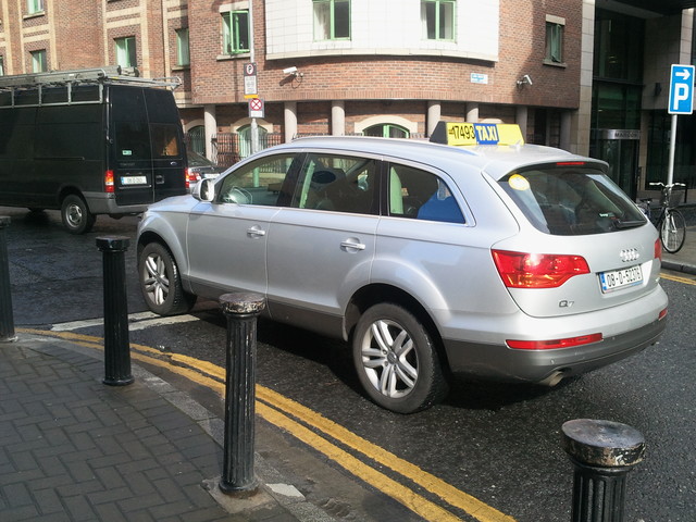 Cab ride to Wicklow Mountain