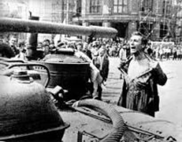 Student Revolts;"Prague Spring" Revolts