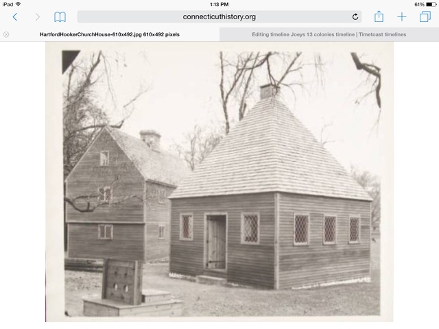 Puritans establish the colony of Connecticut