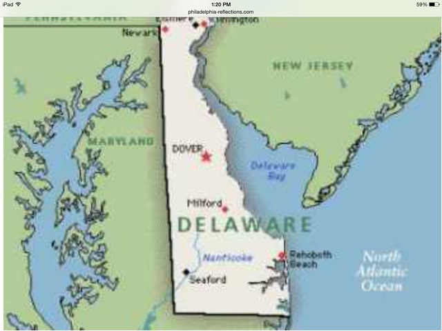 Delaware is founded