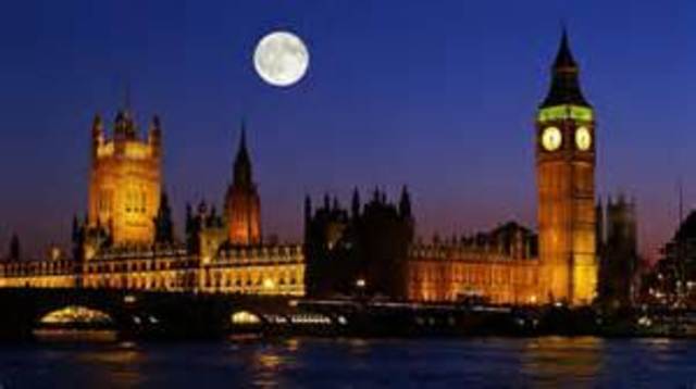 Flight to London, UK