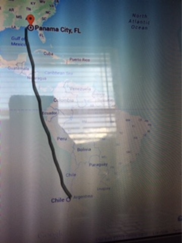 Santiago to Panama City