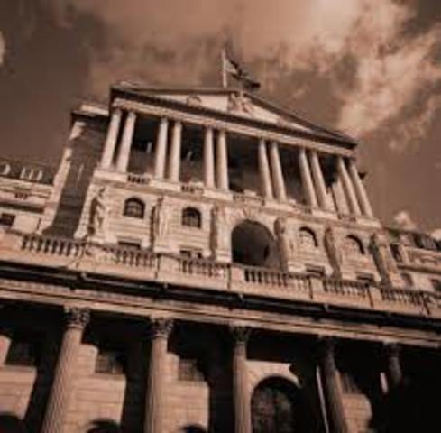 Bank of England founded