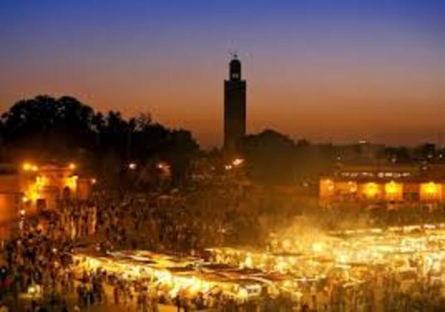 8:10-8:21 Cab Ride From Airport to Jema el-Fna