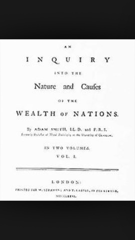 Smith publishes Wealth of Nations