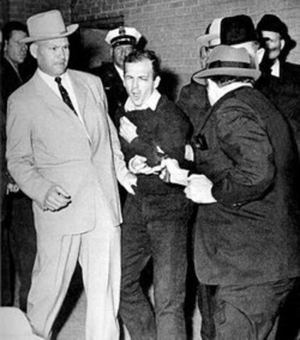 Oswald was shot