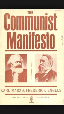 Marx and Engels The Communist Manifesto